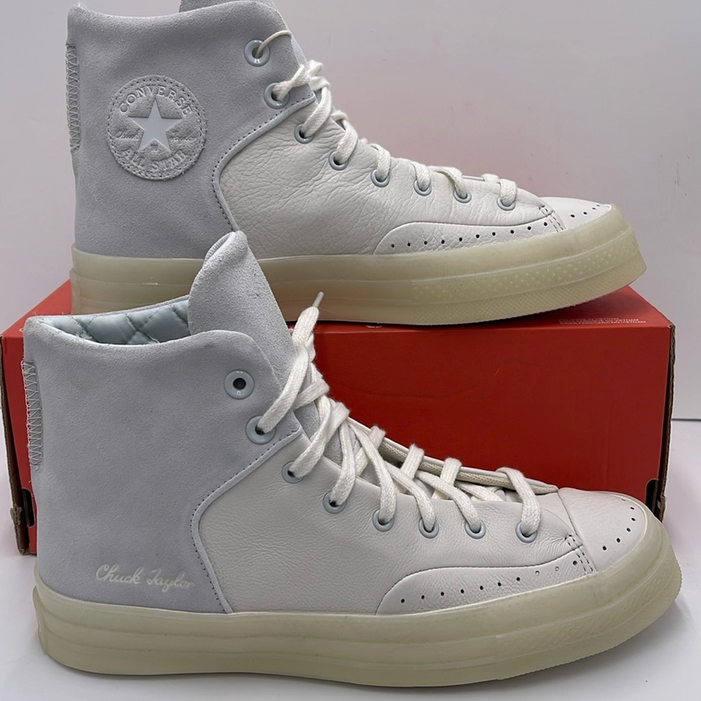Converse WMNS CHUCK 70 MARQUIS HI VINTAGE WHITE/MOONBATHE A05620C Platforms